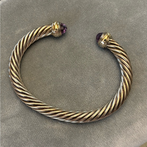 DAVID YURMAN 💜 AUTHENTIC Classic Cable Bracelet 7mm - Picture 11 of 15
